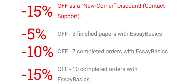 EssayBasics.com Discounts